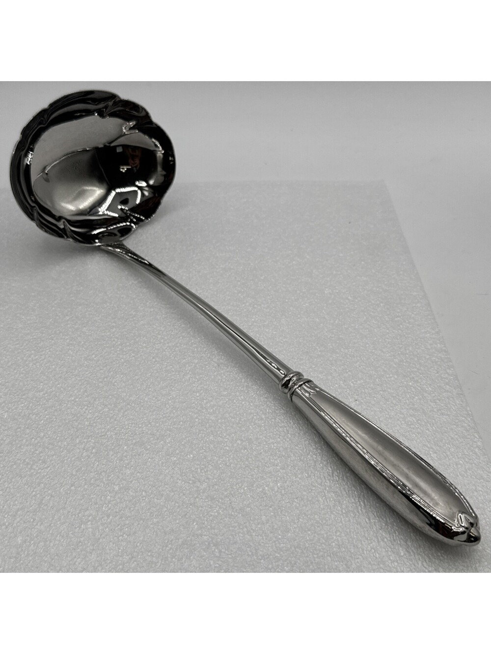 Princess House Barrington Ladle Large 12-3/4”Stainless 18/10 Flatware Light Wear